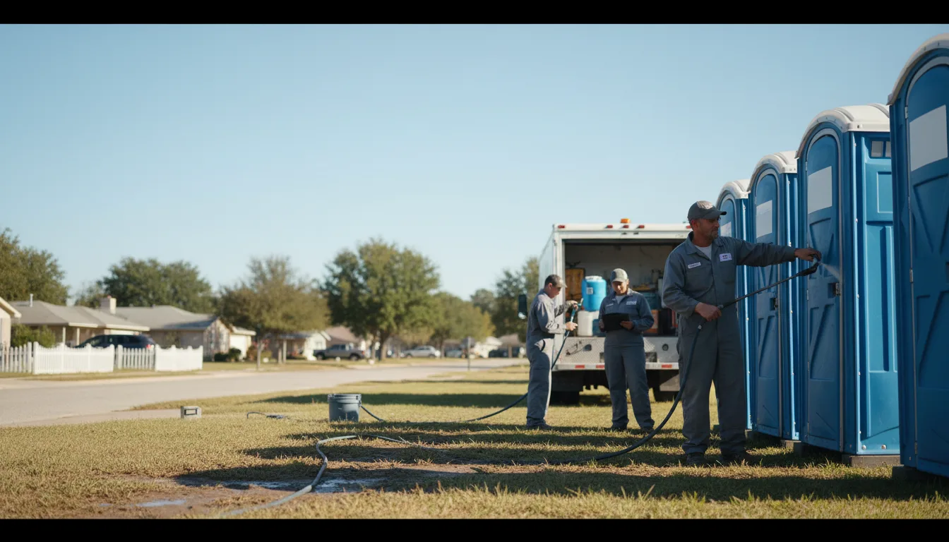 Long-Term Portable Toilet Rental in Royal, AR near me